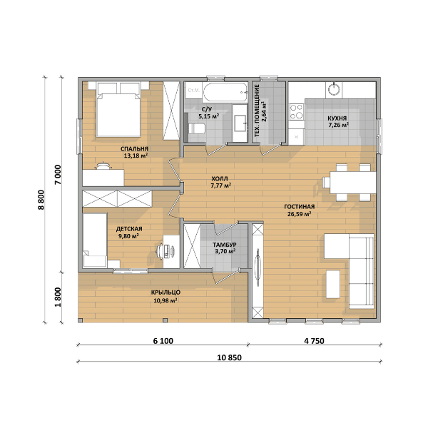 Rai lway house
